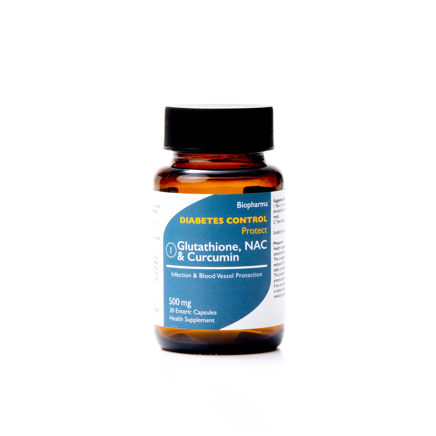 Biopharma Glutathione, NAC and Curcumin - Protect 1