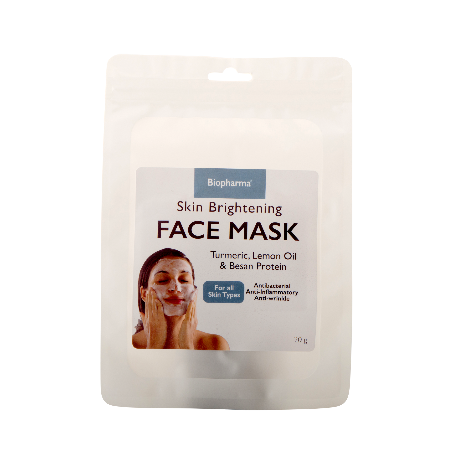 Biopharma face mask kit container