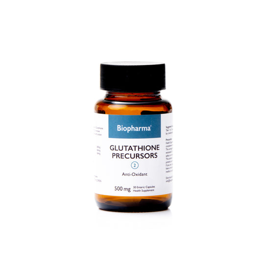 Biopharma Glutathione Precursors 2 500mg Supplements (Enteric Coated) - 30 Capsules
