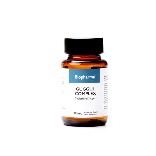 Biopharma Guggul Complex 500mg Supplements - 60 Veg Capsules