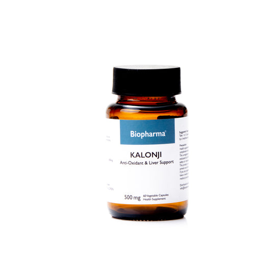 Biopharma Kalonji 500mg Supplements - 60 Veg Capsules